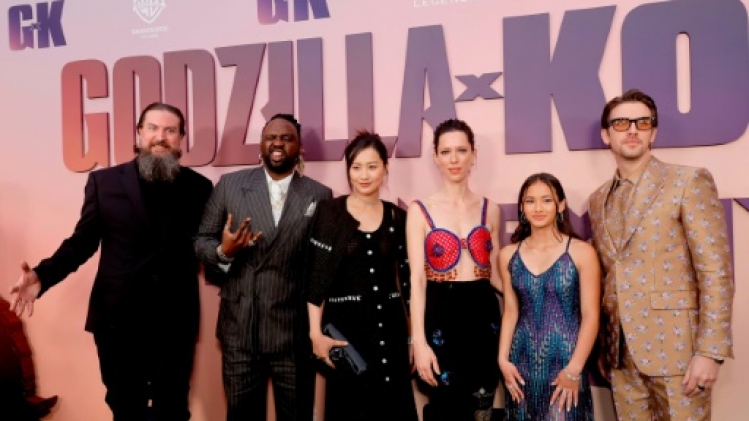 image première de gozilla x kong : le nouvel empire