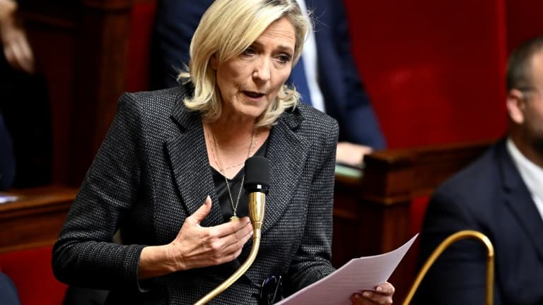 image de Marine Le Pen ouverte à un nouveau référendum de la Nouvelle-Calédonie