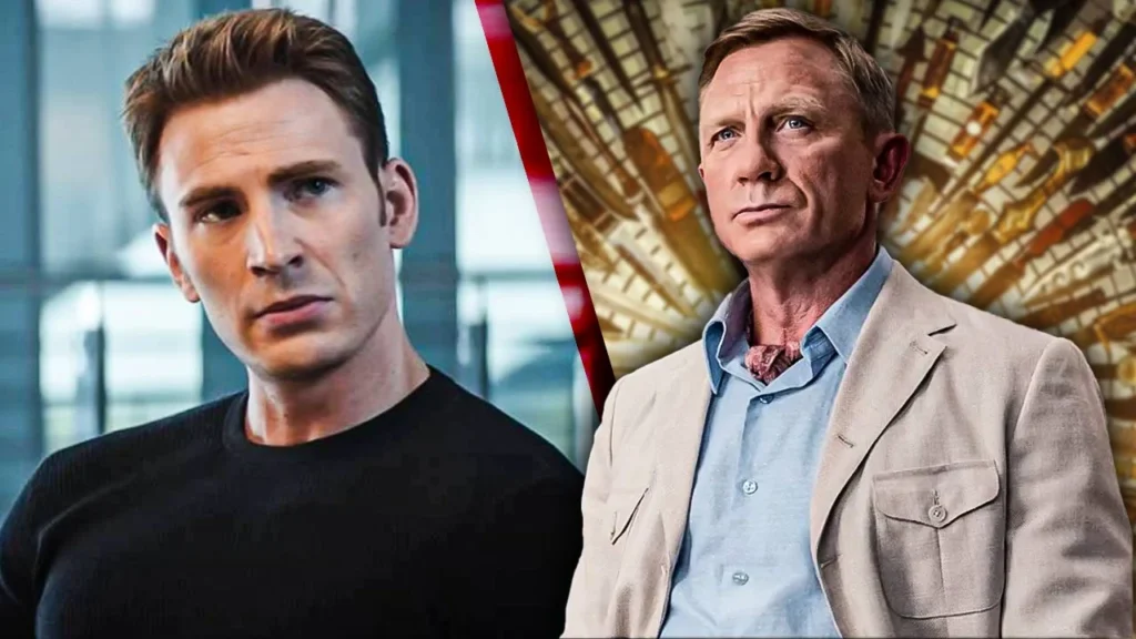 image de Chris Evans et Daniel Craig