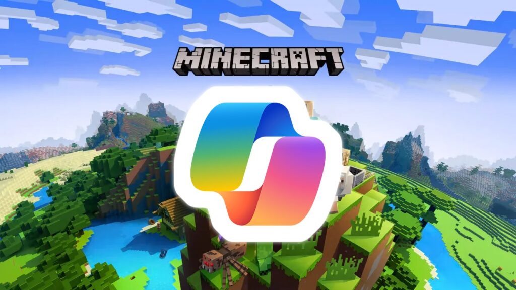 image de copilot sur minecraft