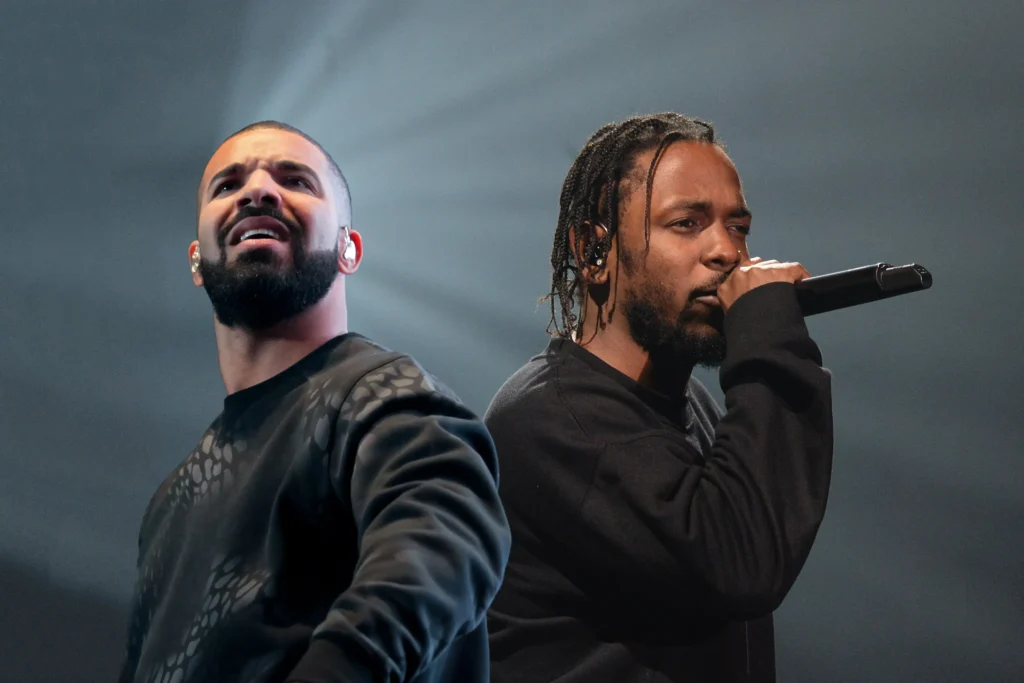 image de Drake vs Kendrick Lamar