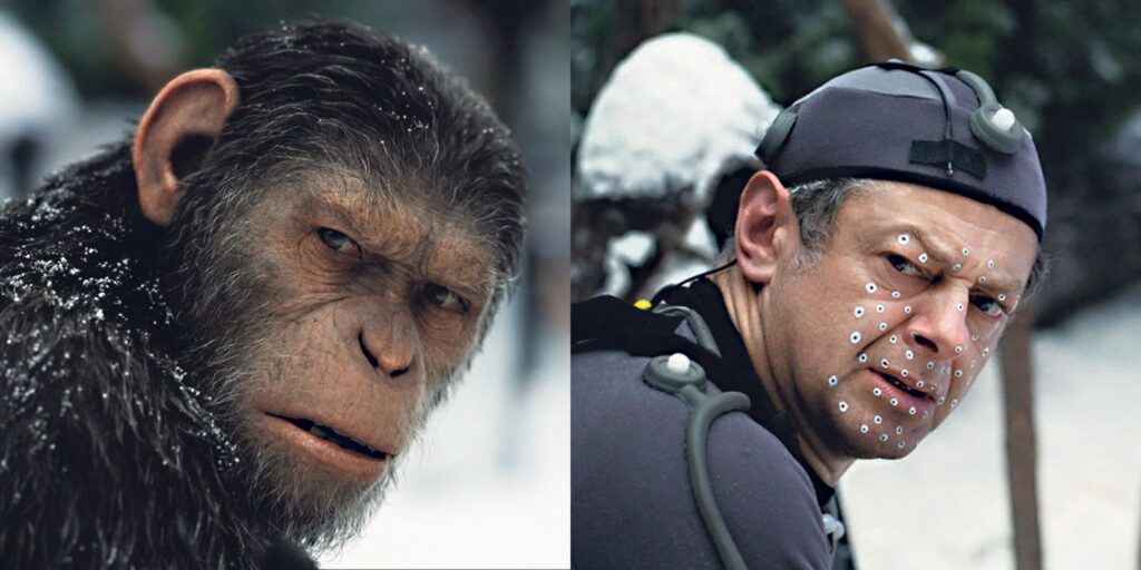 image de Andy Serkis incarne César dans la planète des singes