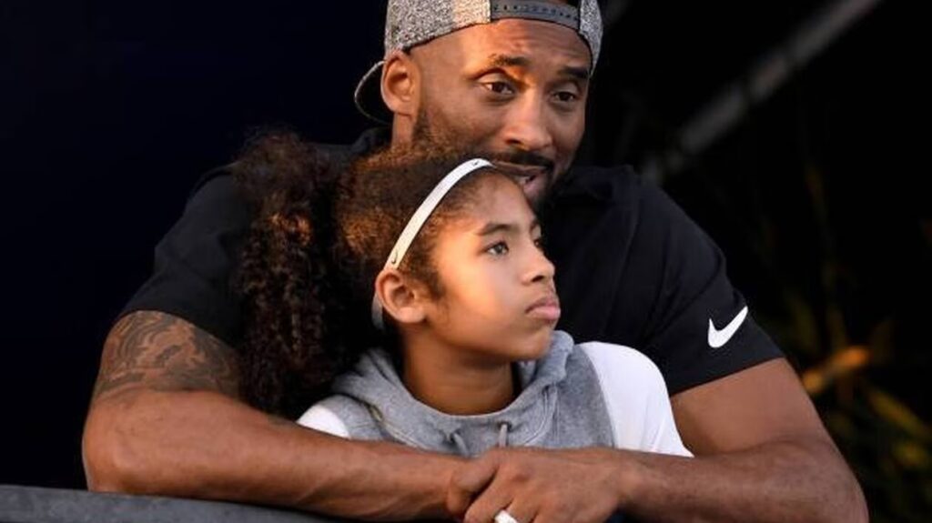 image de Kobe Bryant et sa fille