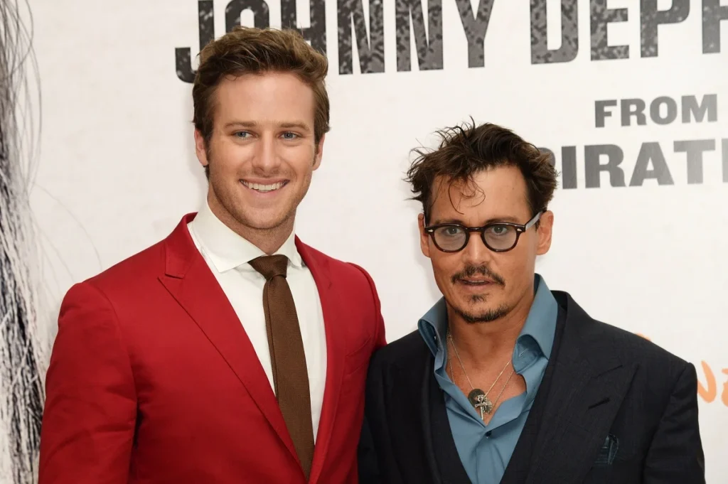 Armie Hammer et Johnny Depp