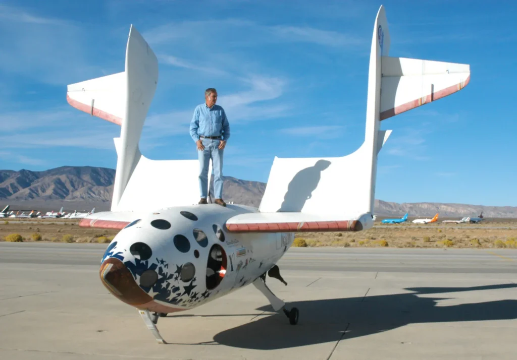 image Burt Rutan et SpaceShipOne