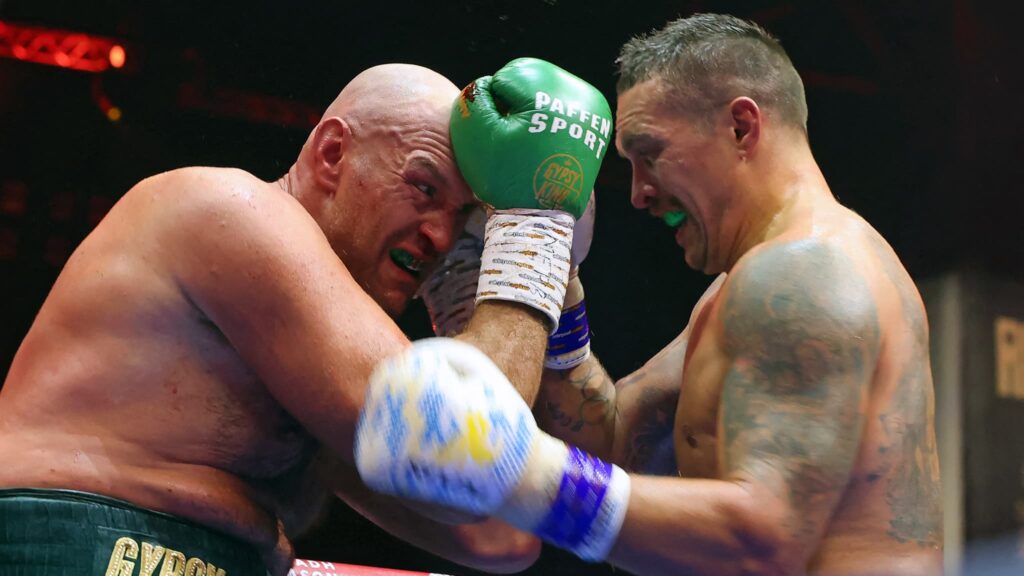 image Tyson Fury contre  Oleksandr Usyk