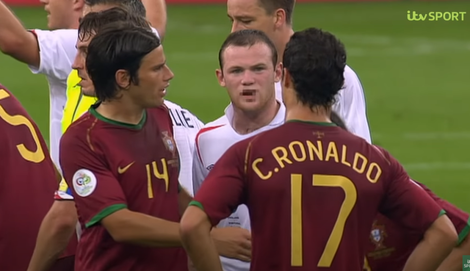 La Querelle Wayne Rooney – Ronaldo lors de la Coupe du Monde 2006