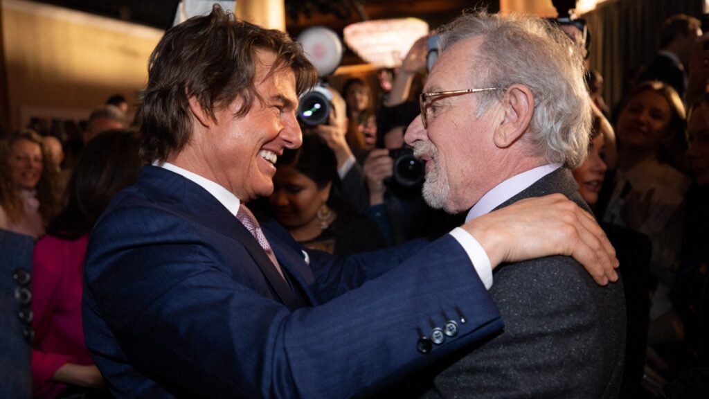 image Tom Cruise et Steven Spielberg 