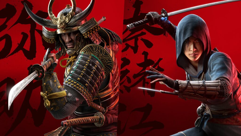 image de Naoe et Yasuke dans Assassin's Creed Shadows