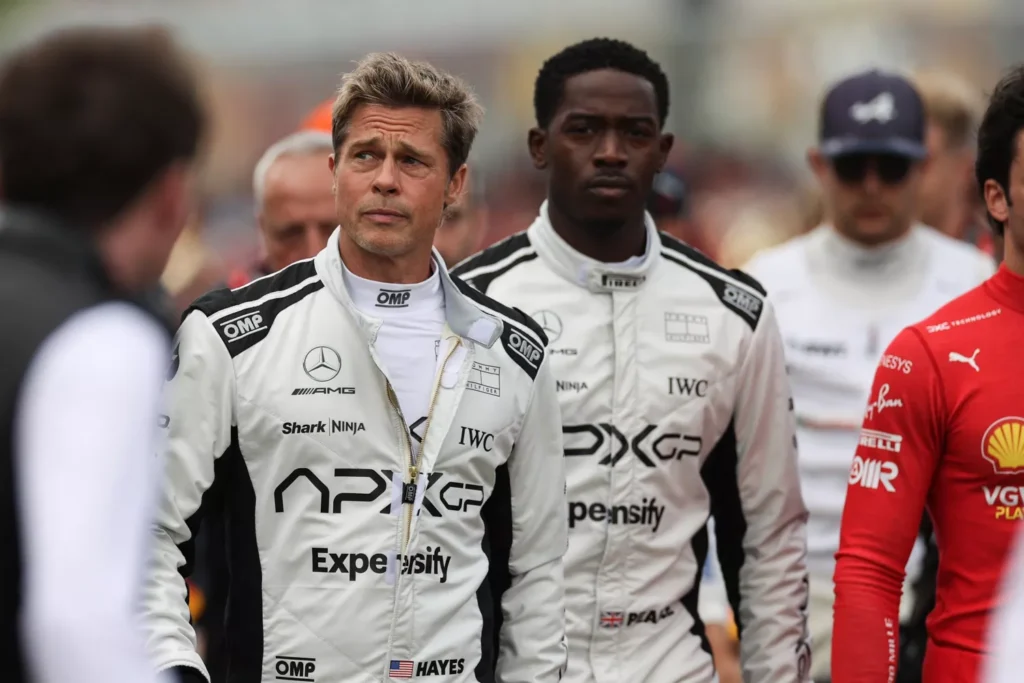 image film Formule 1 avec Brad Pitt